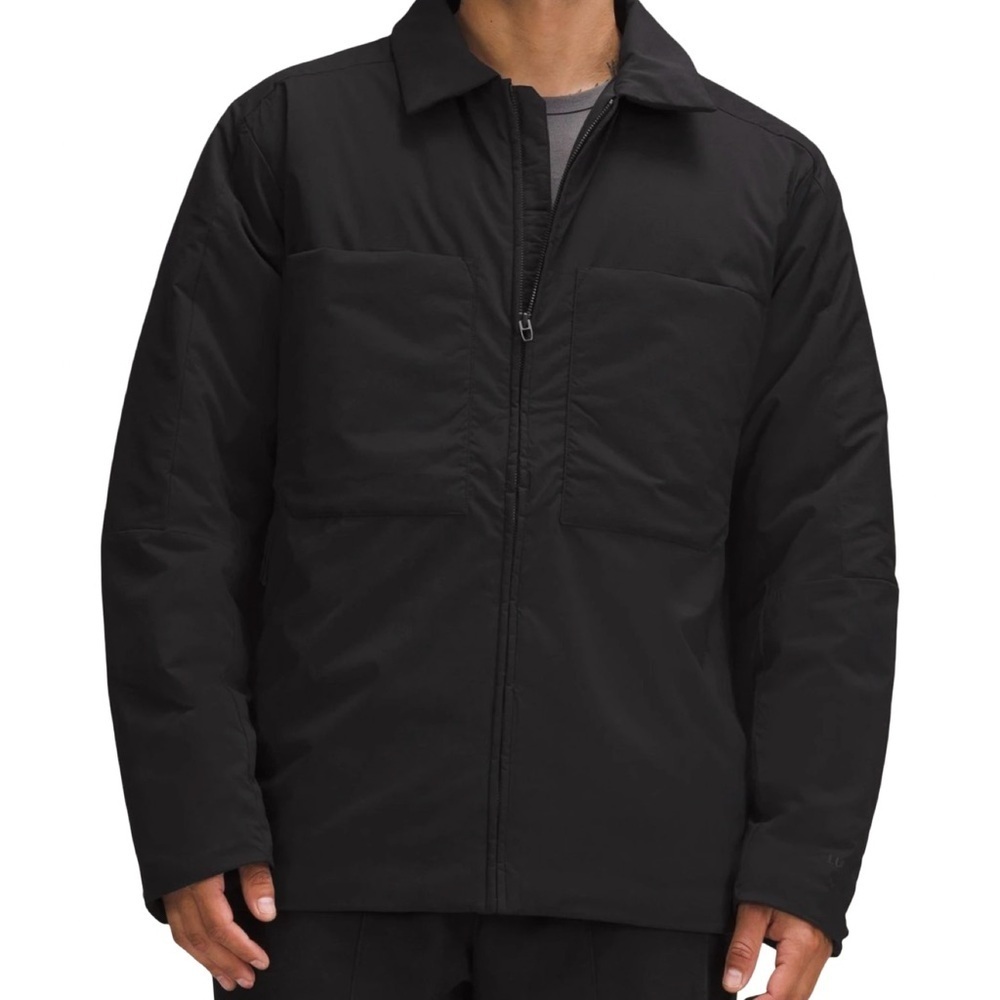 Lululemon Insulated Utility Shirt Jacket Men’s Black Size S